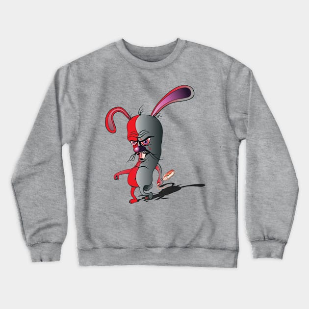 Harebert Crewneck Sweatshirt by RickLucey